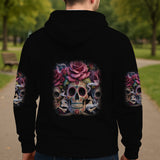 The Good Girl In Me - Personalized Skull All Over Shirt