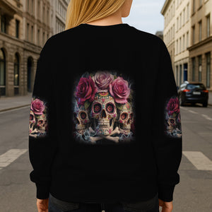 The Good Girl In Me - Personalized Skull All Over Shirt