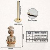 Best Chef In The World - Personalized Mother Paper Towel Stand