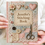 Stitching Book - Personalized Sewing Leather Journal