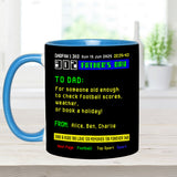 World's Best Dad - Personalized Father Accent Mug