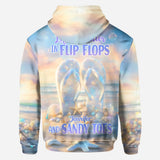 Life Is Better With Flipflops - Personalized Sea Lover All Over Shirt