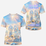 Life Is Better With Flipflops - Personalized Sea Lover All Over Shirt