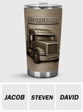 Best Truck Driver - Personalized Trucker Tumbler