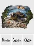 Sea You Soon - Personalized Turtle Non-Slip Tufted Rug
