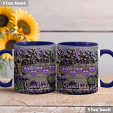 Grandkids Make Life More Grand - Personalized Grandma Accent Mug
