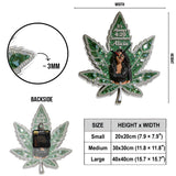 It's Always 4:20 Somewhere - Personalized Weed Acrylic Wall Clock