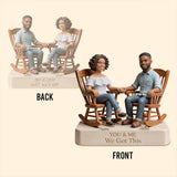 Custom From Any Photo - You And Me We Got This - Personalized Couple Custom Shaped Acrylic Plaque