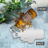 Man Cave Beer Bar - Personalized Beer Bottle Opener