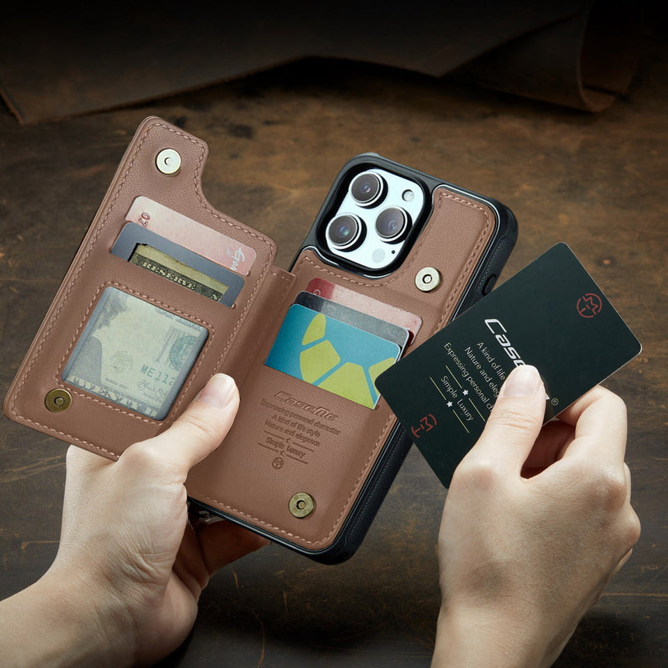 Je suis toujours avec toi - Étui portefeuille commémoratif personnalisé pour téléphone