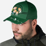 Best Dad By Par Golf Papa - Personalized Father Classic Cap