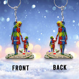 You'll Never Walk Alone - Personalized Autism Awareness Keychain