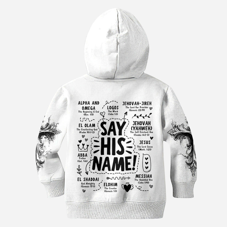Say His Name - Personalized Christian All Over Shirt