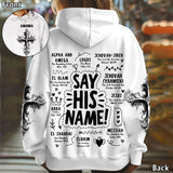 Say His Name - Personalized Christian All Over Shirt
