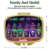 Poisons And Antidotes - Personalized Witch Pill Organizer Box