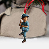 Take Me Out To The Ballgame - Personalized Baseball Ornament