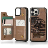 Game Day - Personalized Football Wallet Phone Case