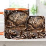 Fishing Lover - Personalized Fishing Accent Mug