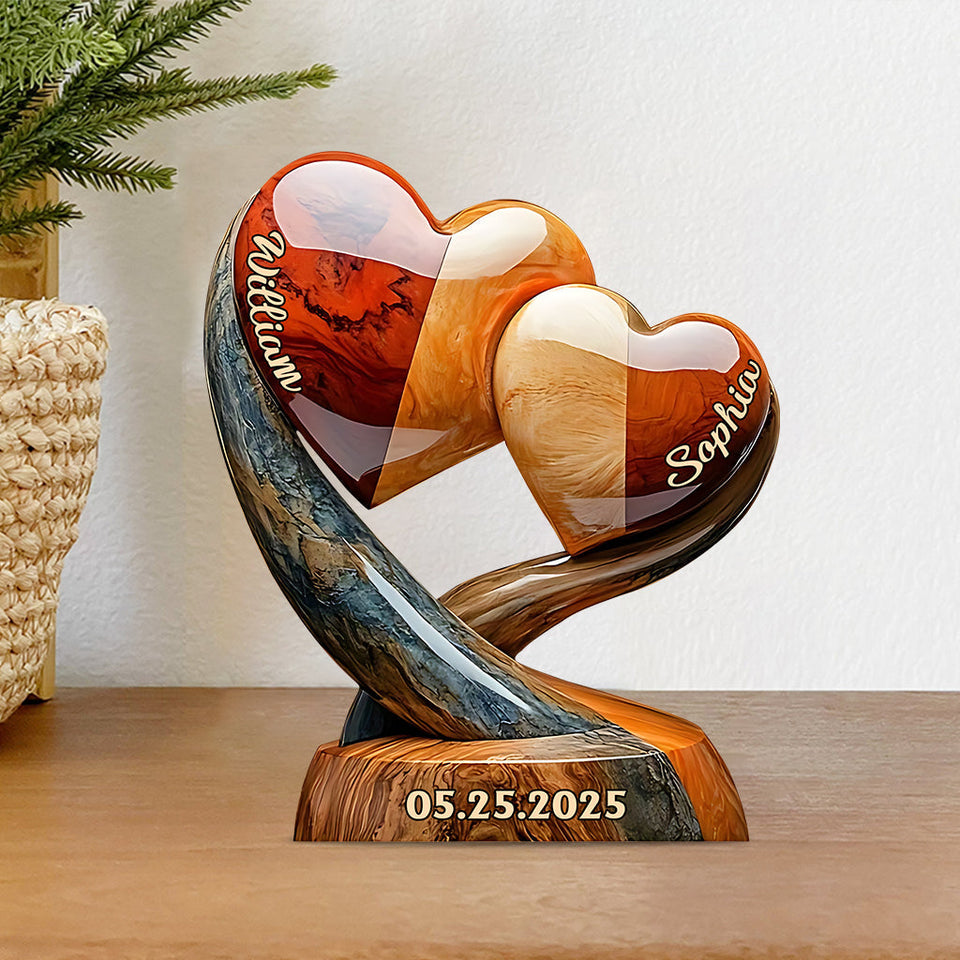 You And Me We Got This - Personalized Couple Custom Shaped Acrylic Plaque