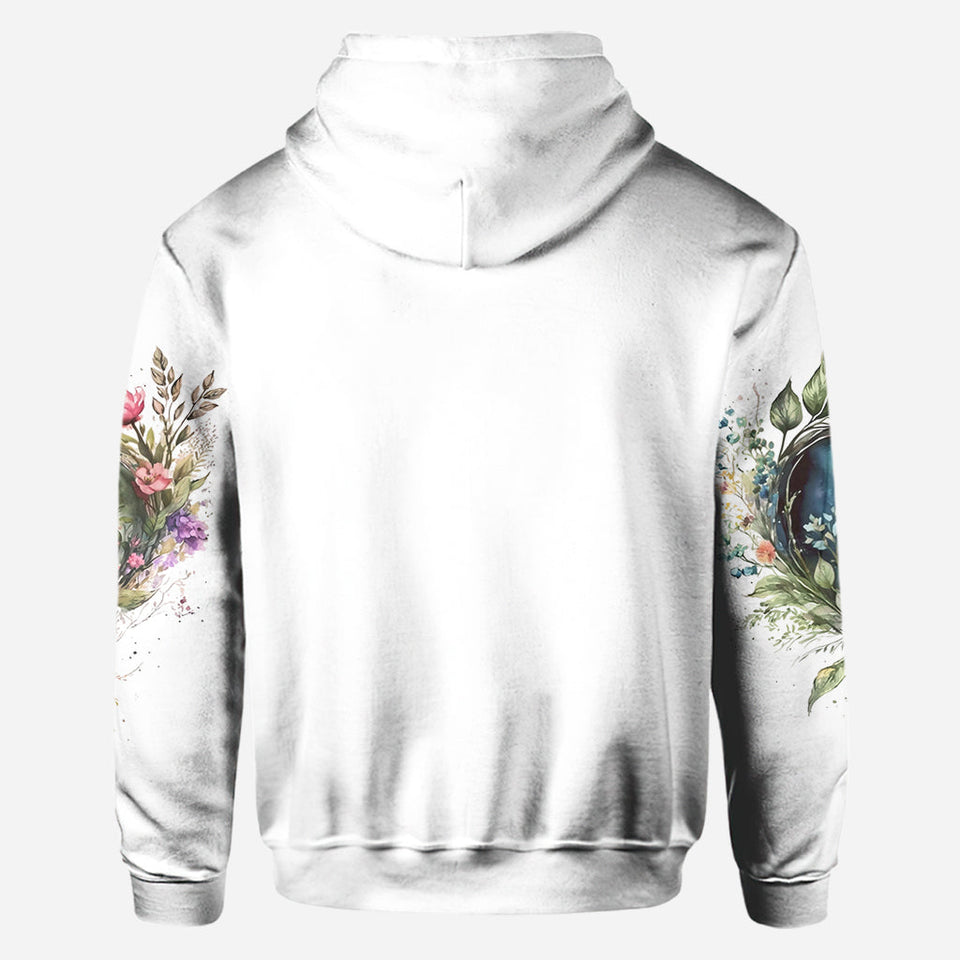 Mom's Grandma's Flowers - Personalized Mother All Over Shirt