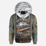 Whiskey And Cigar - Personalized Whisky All Over Shirt