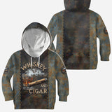 Whiskey And Cigar - Personalized Whisky All Over Shirt