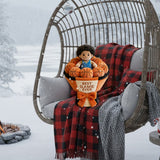 Custom Basketball Plush Bouquet - Personalized Basketball Premium Faux Fur Pillow