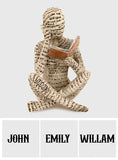 I Just Want - Personalized Book Custom Shaped Wood Plaque