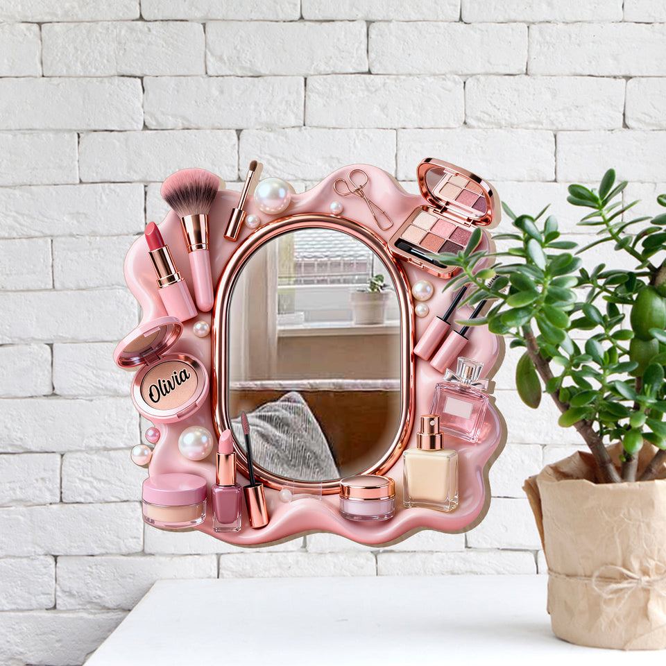 Makeup Artist - Personalized Makeup Wall Mirror With LED Light