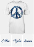 Hippie Soul - Personalized Hippie T-shirt And Hoodie