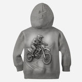 Metalic Dirt Bike/ Motocross - Personalized Dirt Bike All Over Shirt