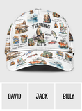 Love Fishing - Personalized Fishing Classic Cap