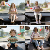 Custom Any Photo - Drive Safe - Personalized Family Premium 3D Figurine