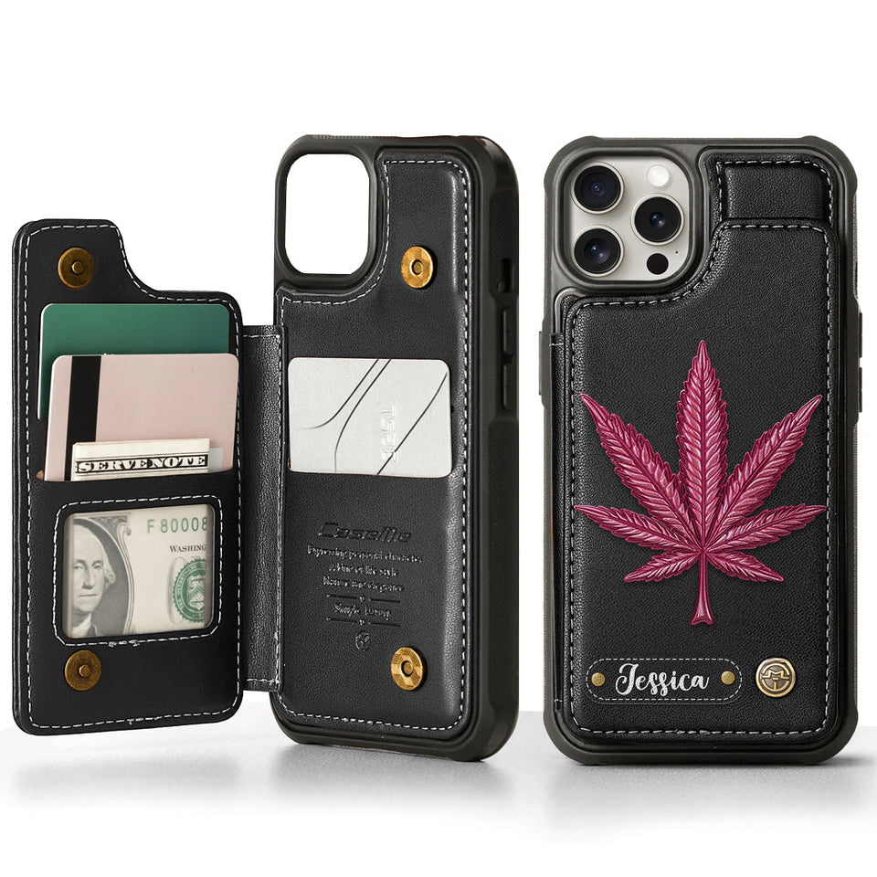 Good Mood - Personalized Weed Wallet Phone Case