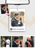 Baby We're Perfect Customize Your Own Song - Personalized Couple Transparent Car Ornament