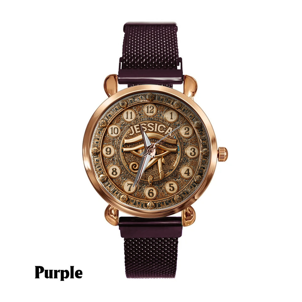 Ancient Egypt - Personalized Ancient Egypt Women Hand Watch
