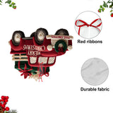 Merry Christmas - Personalized Family Shaped Tree Skirt