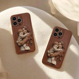 Custom Any Photo Gift For Mom, Grandma - Personalized Mother Leather Phone Case