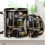 Love Camping - Personalized Camping Accent Mug & Coaster