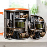 Love Camping - Personalized Camping Accent Mug & Coaster