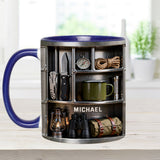 Love Camping - Personalized Camping Accent Mug & Coaster