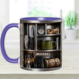 Love Camping - Personalized Camping Accent Mug & Coaster
