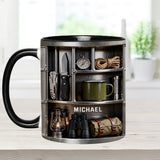 Love Camping - Personalized Camping Accent Mug & Coaster