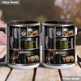 Love Camping - Personalized Camping Accent Mug & Coaster
