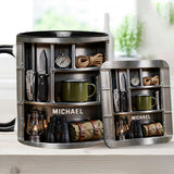 Love Camping - Personalized Camping Accent Mug & Coaster