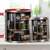 Love Camping - Personalized Camping Accent Mug & Coaster