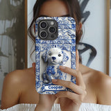 Cute Labrador Retriever - Personalized Dog Full Print Phone Case