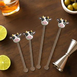 Farmer Gift Idea, Farm Decor - Personalized Farmer Set Accent Mug with Acrylic Stirrers