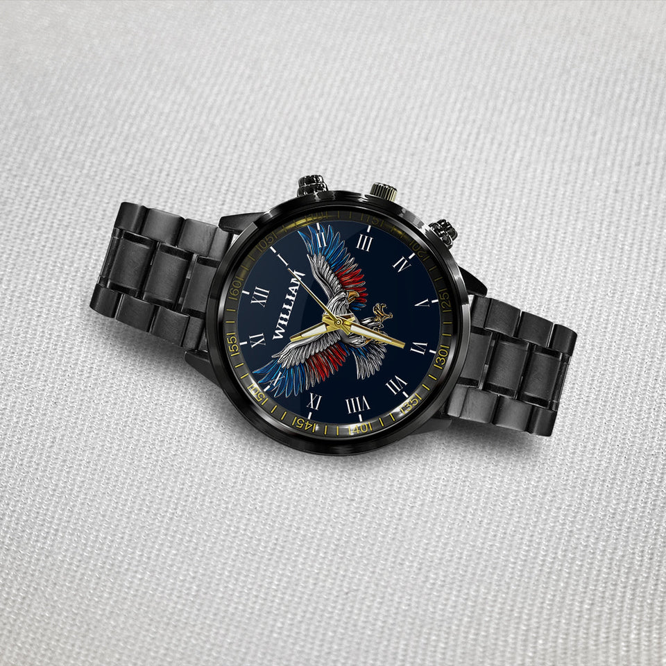 Freedom Strong Eagle - Personalized Independence Day/ 4th of July Hand Watch