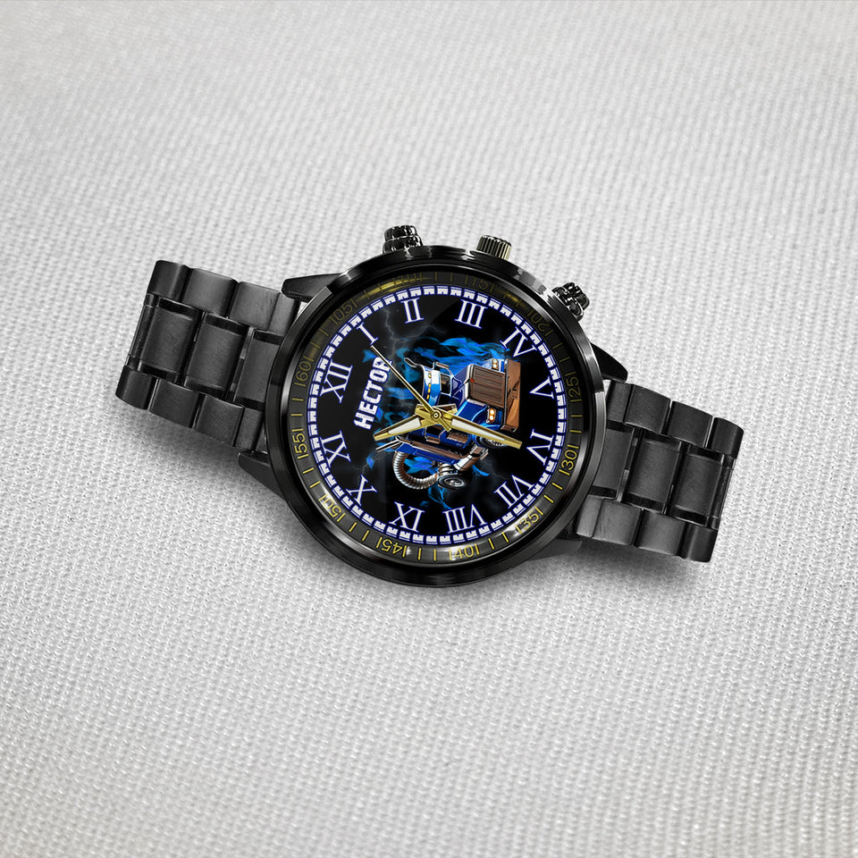 Keep On Truckin - Personalized Trucker Hand Watch